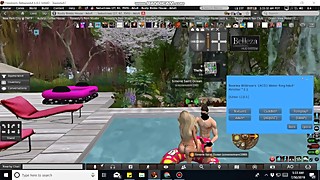 Hot housewife and pool boy (3d)
