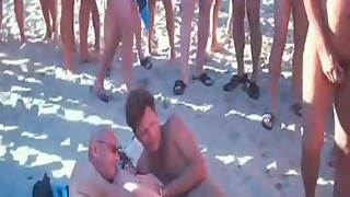 Velvet Swingers Club nude beach sex party