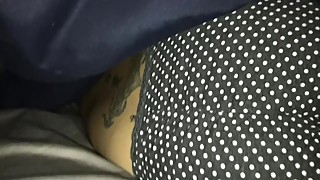 Sleeping wifea€™s ass in panties