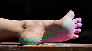 Feet 046 - Powdered Soles And Toes