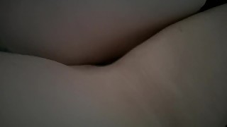 Moaning wife fucked from behind wet pussy