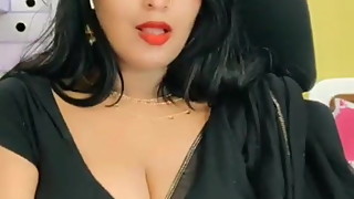 Anjali bitch huge deep cleavage show